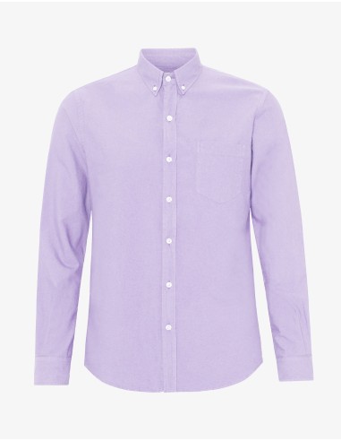 Organic Button Down Shirt - Soft Lavender 50% de réduction en Octobre 2024