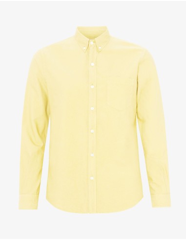 Organic Button Down Shirt - Soft Yellow plus qu'un jeu 