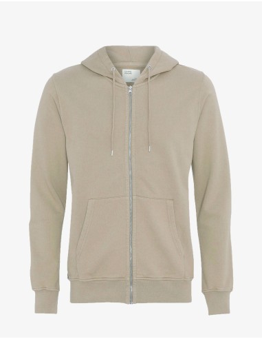 Classic Organic Zip Hood - Oyster Grey l'achat 