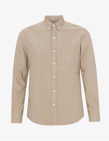 Organic Button Down Shirt - Oyster Grey En savoir plus