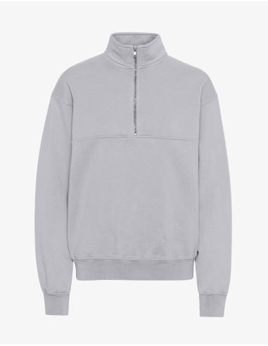 Organic Quarter Zip - Limestone Grey commande en ligne